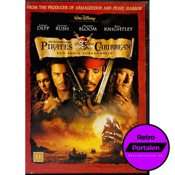 Pirates Of The Caribbean: Den Sorte Forbandelse (DVD)