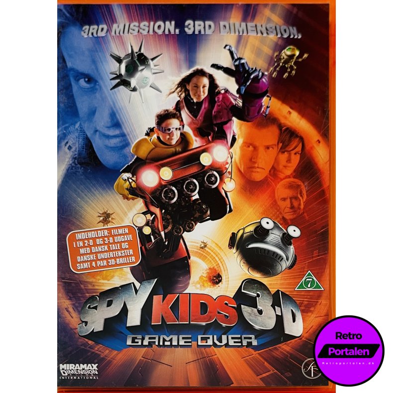Spy Kids 3-D Game Over (DVD)