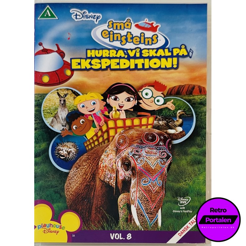 Sm Einsteins: Hurra, Vi Skal P Ekspedition (DVD)