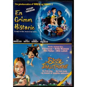 En Grimm Historie + Og Sisse Trylletrolden (2 Disc) (DVD)