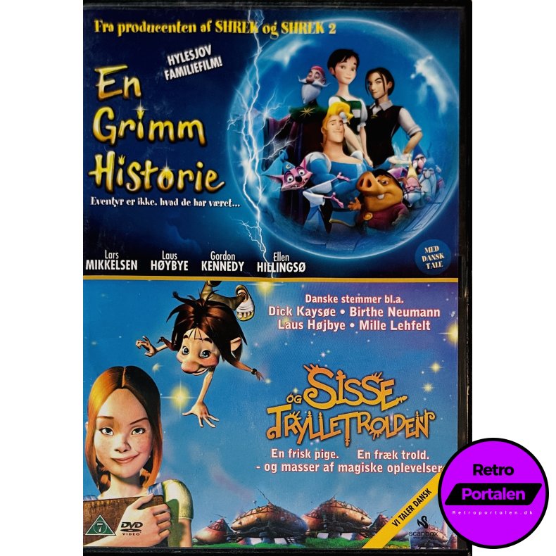 En Grimm Historie + Og Sisse Trylletrolden (2 Disc) (DVD)