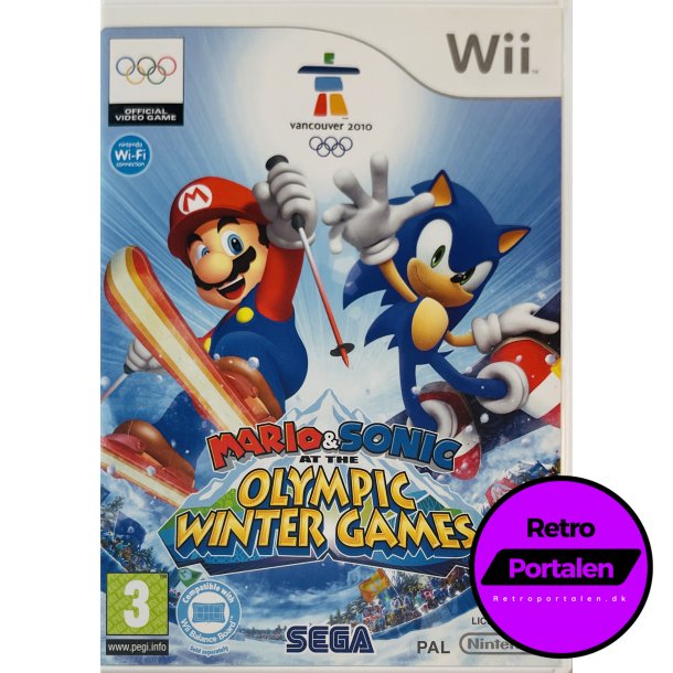 Mario &amp; Sonic At The Olympic Winter Games (Wii)