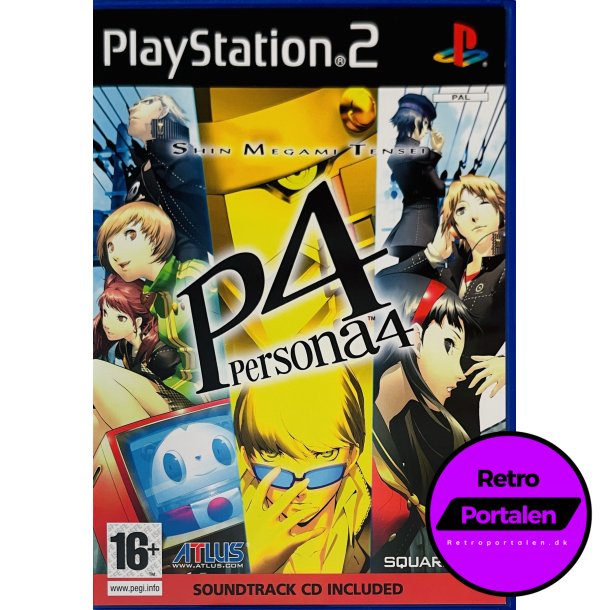 Shin Megami Tensei: Persona 4 (Med Soundtrack CD) (PS2)