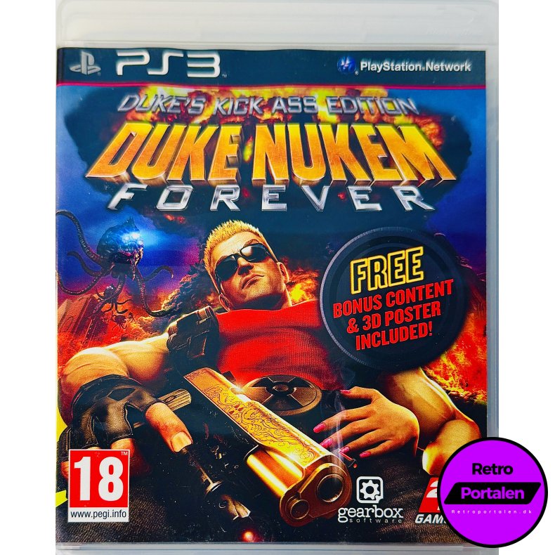 Duke Nukem Forever (Med Plakat &amp; 3D Briller) (PS3)