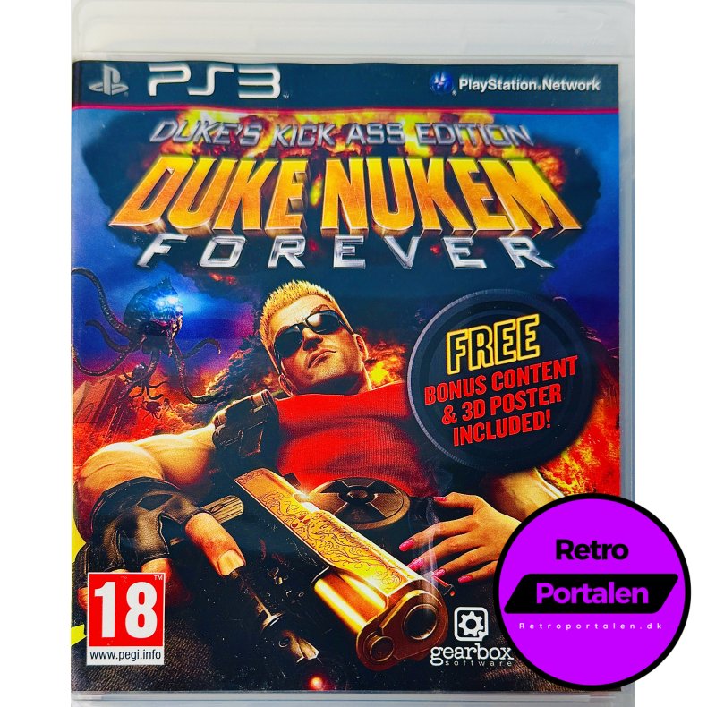 Duke Nukem Forever (Med Plakat &amp; 3D Briller) (PS3)