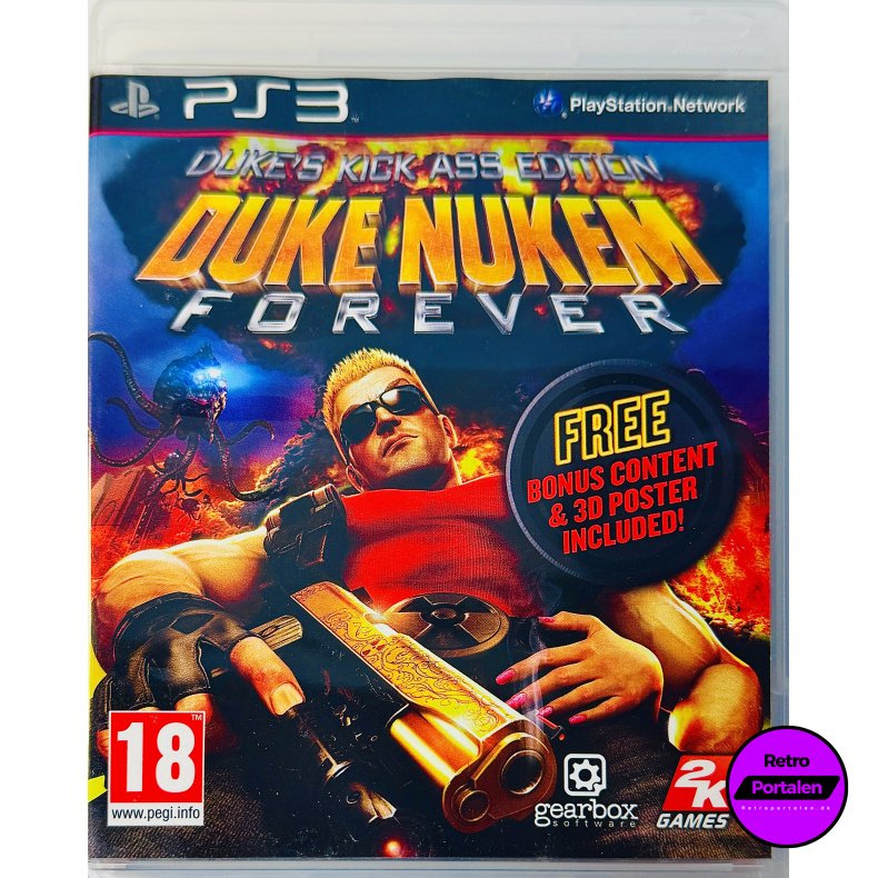 Duke Nukem Forever (Med Plakat &amp; 3D Briller) (PS3)