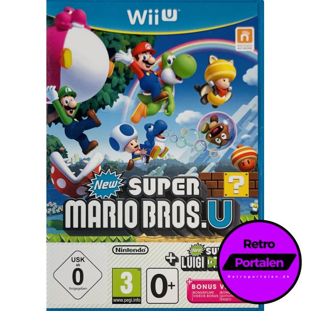 New Super Mario Bros. U + New Super Luigi U (Wii U)