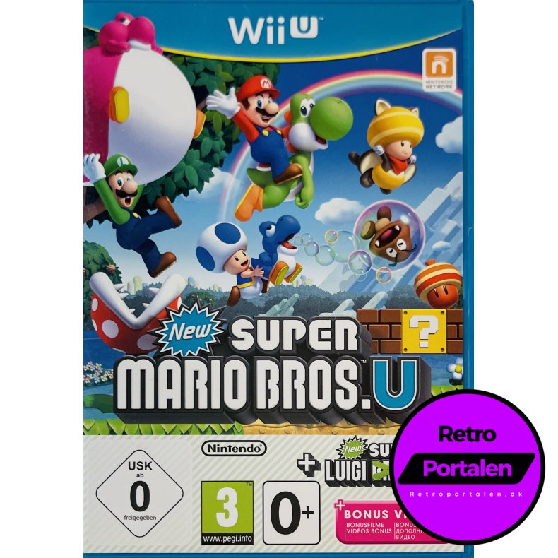 New Super Mario Bros. U + New Super Luigi U (Wii U)