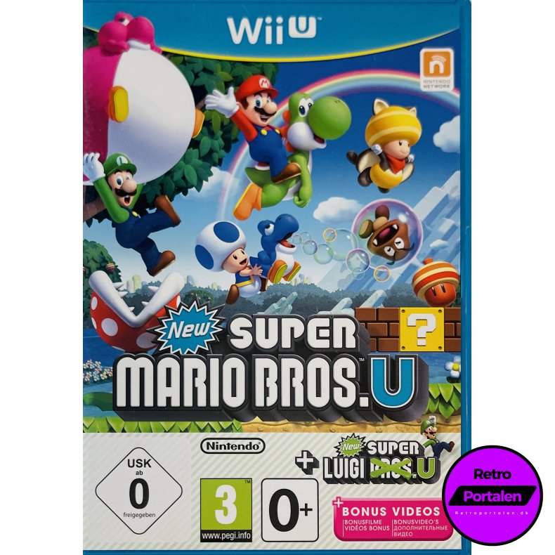 New Super Mario Bros. U + New Super Luigi U (Wii U)