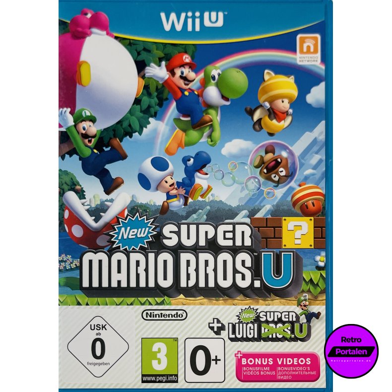 New Super Mario Bros. U + New Super Luigi U (Wii U)