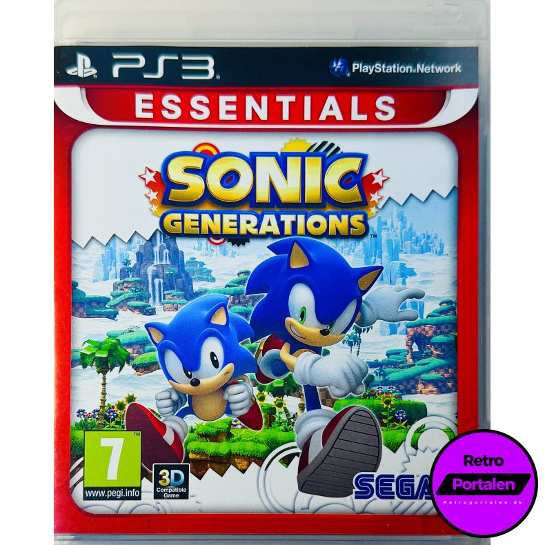 Sonic Generations (Essentials) (PS3)