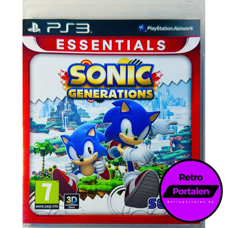 Sonic Generations (Essentials) (PS3)