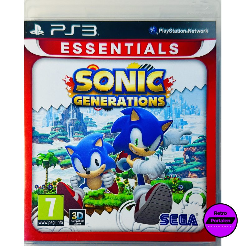 Sonic Generations (Essentials) (PS3)