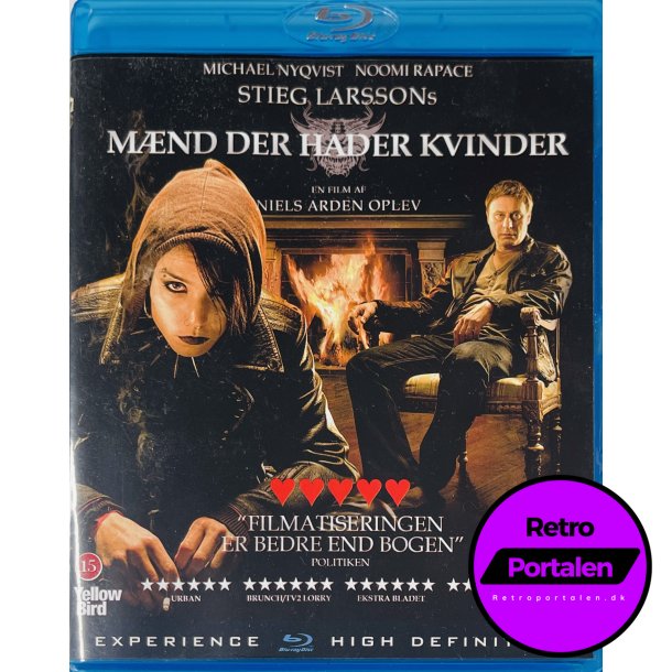 Mnd Der Hader Kvinder (Stieg Larsson) (Blu-Ray)