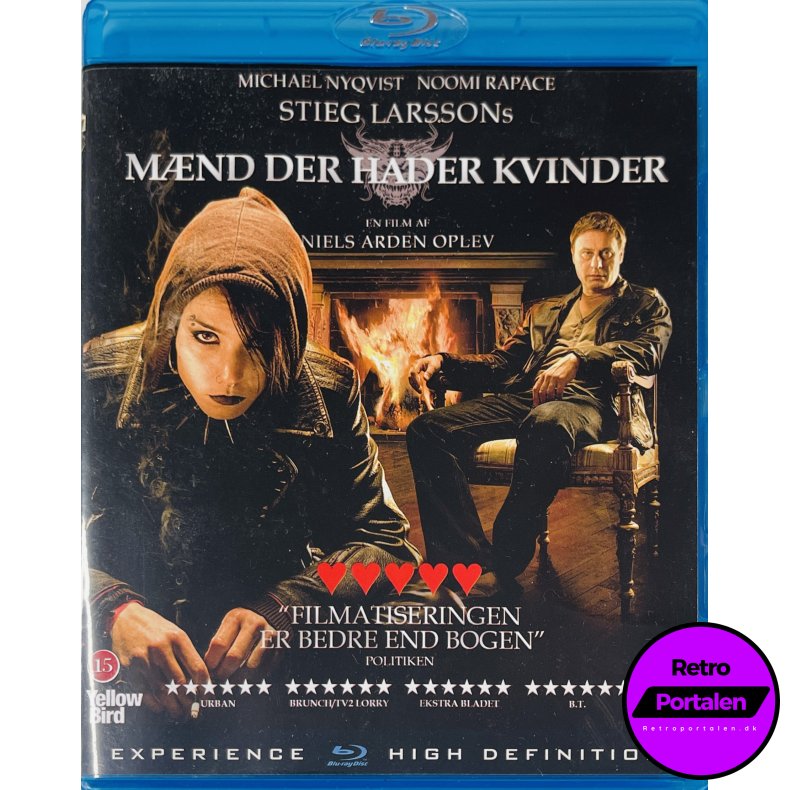 M�nd Der Hader Kvinder (Stieg Larsson) (Blu-Ray)