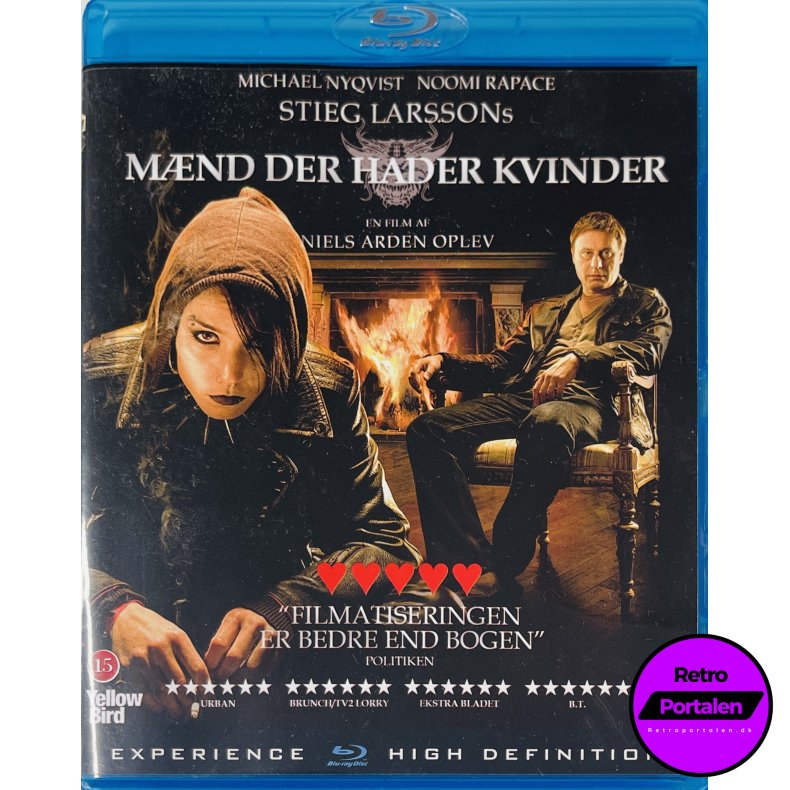 Mnd Der Hader Kvinder (Stieg Larsson) (Blu-Ray)