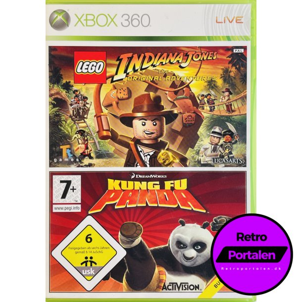 LEGO Indiana Jones + Kung Fu Panda (Xbox 360)