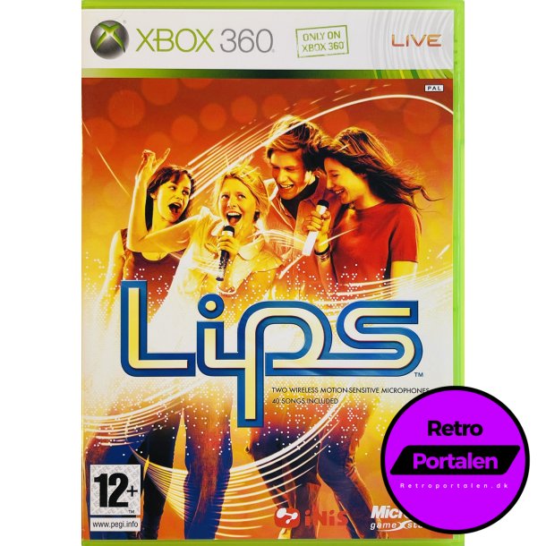 Lips (Krver Motion-Sensitive Mikrofoner) (Xbox 360)