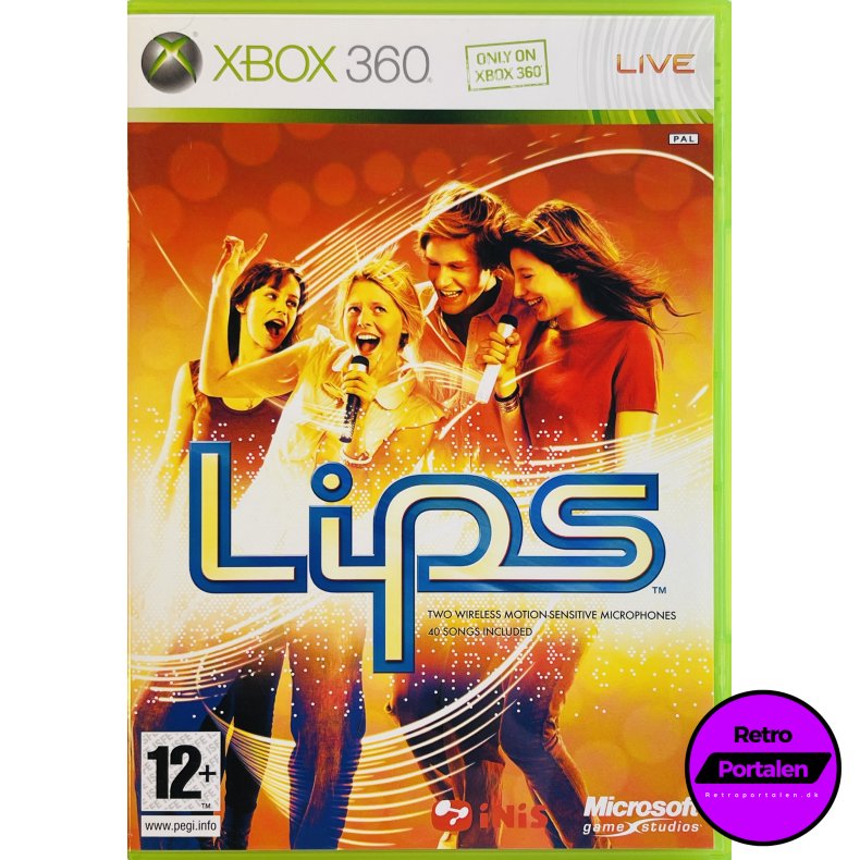 Lips (Krver Motion-Sensitive Mikrofoner) (Xbox 360)