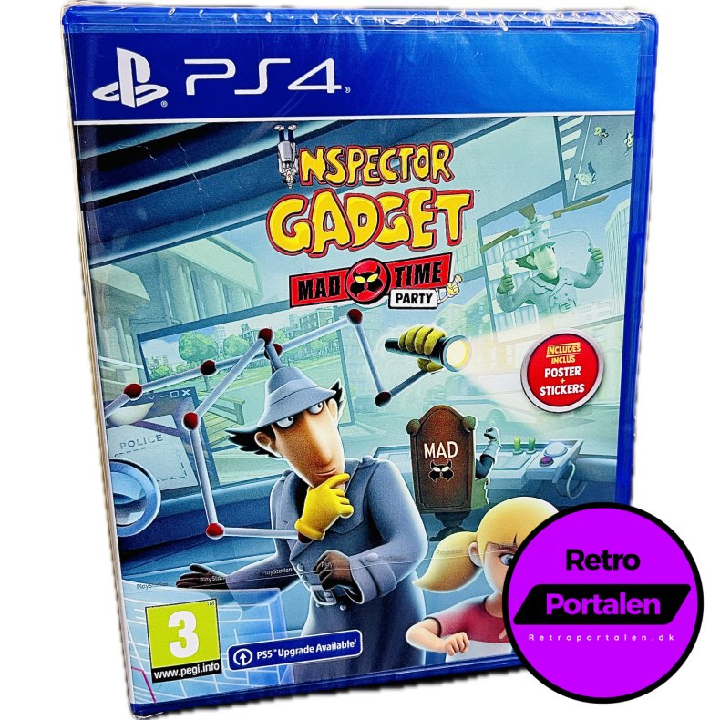 Inspector Gadget: Mad Time Party (NY) (PS4)