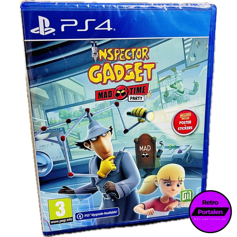 Inspector Gadget: Mad Time Party (NY) (PS4)