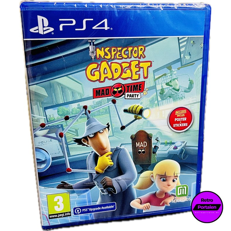 Inspector Gadget: Mad Time Party (NY) (PS4)
