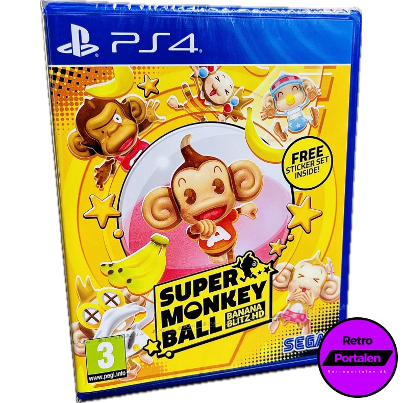 Super Monkey Ball: Banana Blitz HD (NY) (PS4)