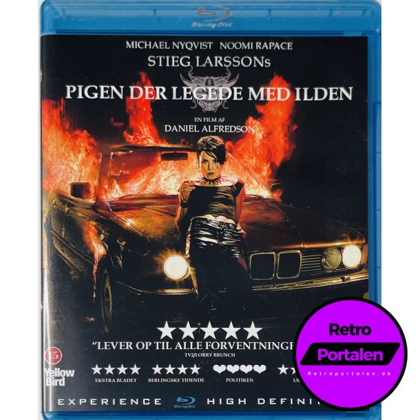 Pigen Der Legede Med Ilden (Stieg Larsson) (Blu-Ray)