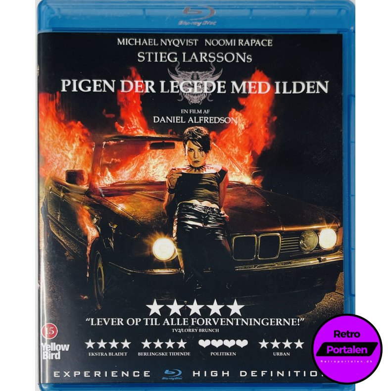 Pigen Der Legede Med Ilden (Stieg Larsson) (Blu-Ray)