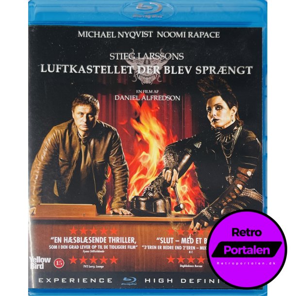 Luftkastellet Der Blev Sprngt (Stieg Larsson) (Blu-Ray)