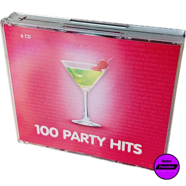 100 Party Hits (6 Disc) (CD Musik)