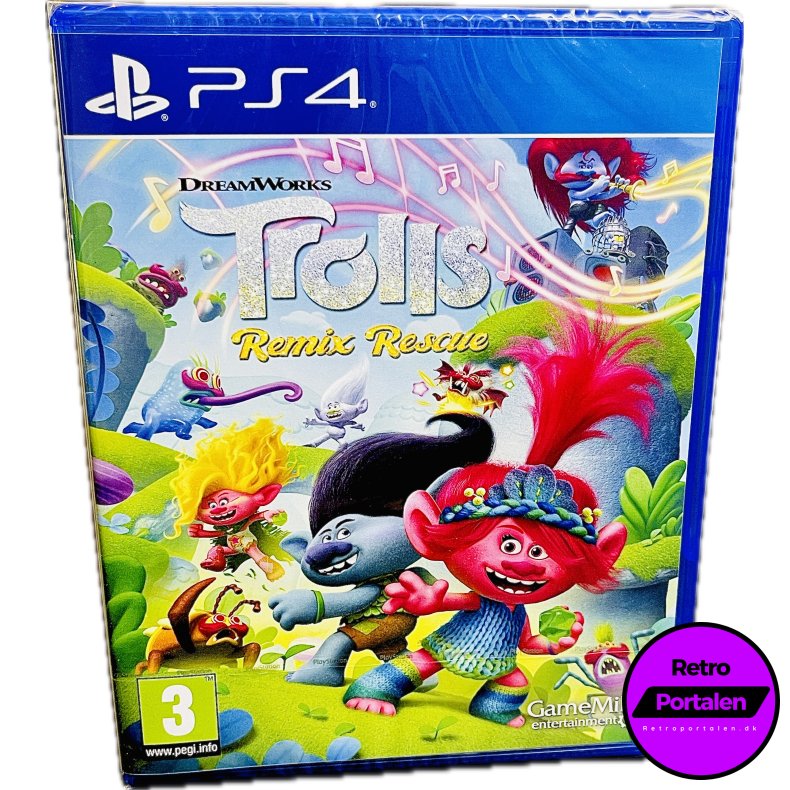 DreamWorks Trolls Remix Rescue (NY) (PS4)