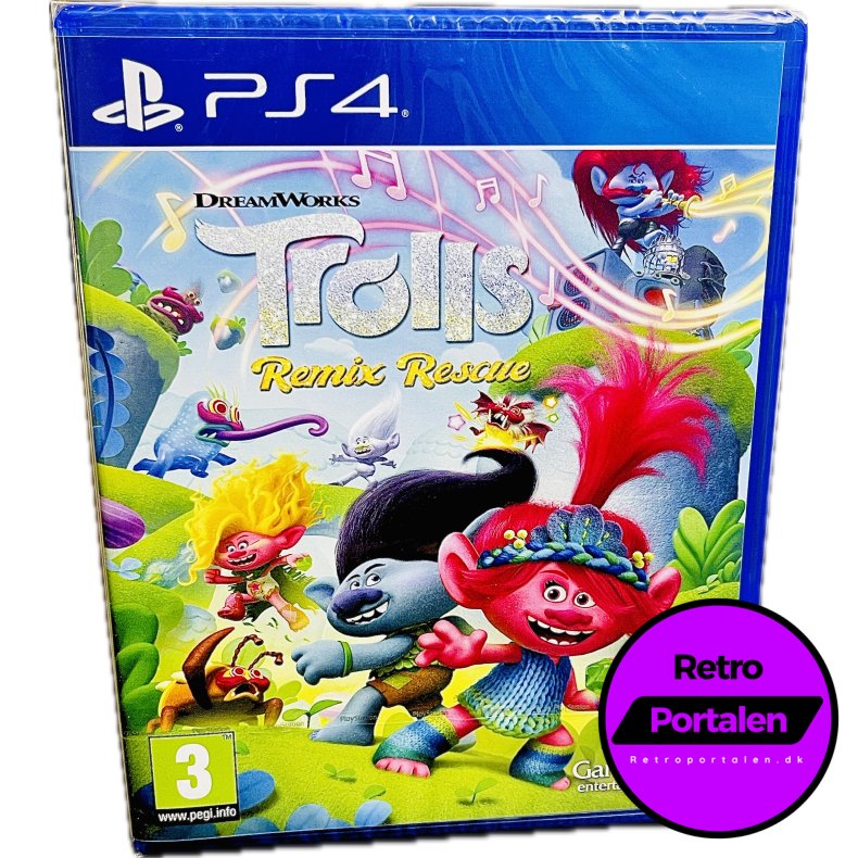 DreamWorks Trolls Remix Rescue (NY) (PS4)
