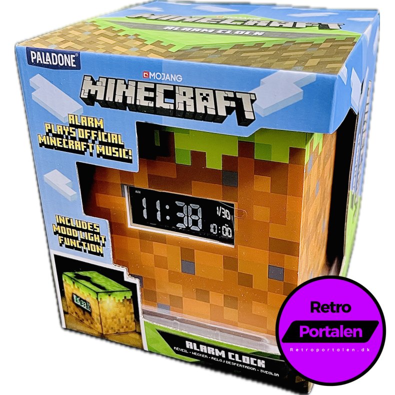 Minecraft Alarm Clock BDP (PP6733MCF) (NY) (5055964743802)