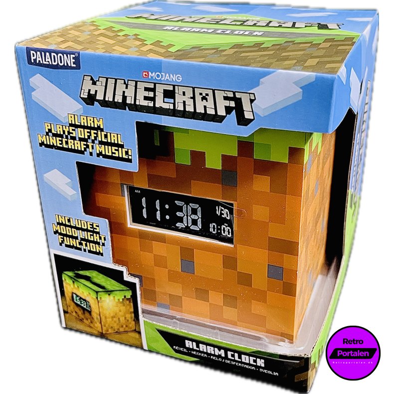 Minecraft Alarm Clock BDP (PP6733MCF) (NY) (5055964743802)