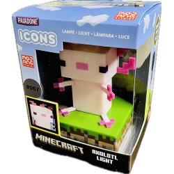 Minecraft Axolotl Icon Light (NY) (5056577711394)