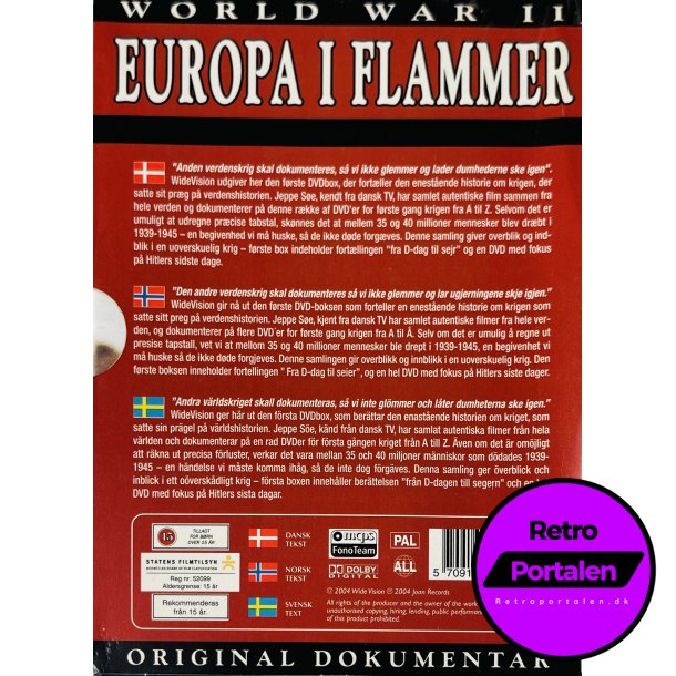 Europa I Flammer (World War 2) (9 DVD Box) (DVD)