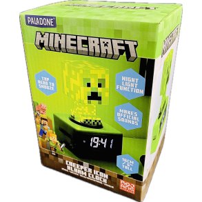 Minecraft Creeper Icon Alarm Clock (NY) (5056577711165)