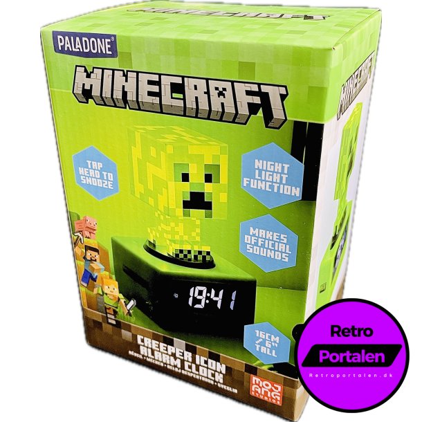 Minecraft Creeper Icon Alarm Clock (NY) (5056577711165)