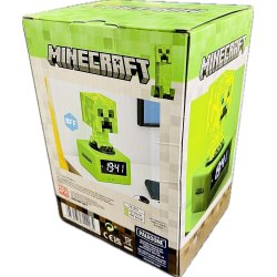 Minecraft Creeper Icon Alarm Clock (NY) (5056577711165)