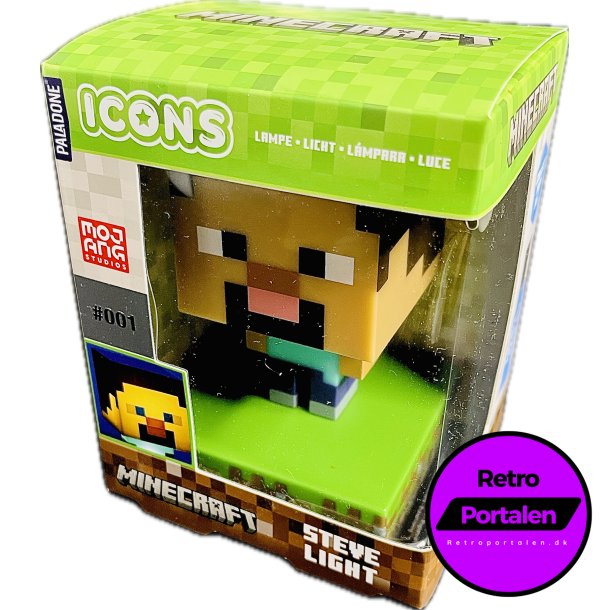 Minecraft Steve Icon Light (NY) (5055964742287)