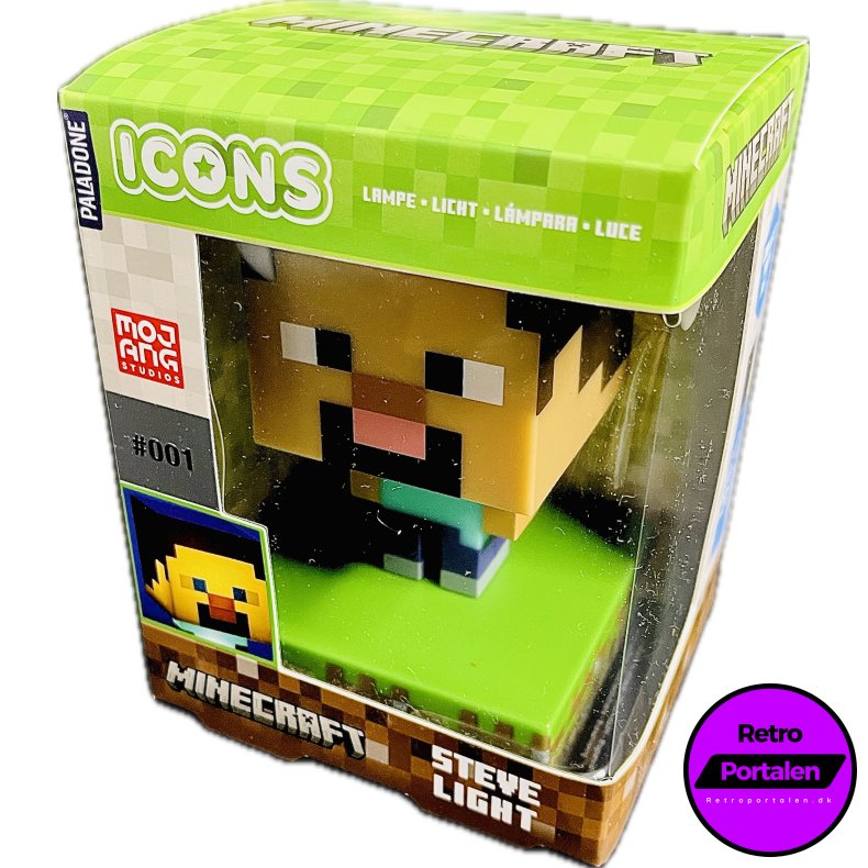 Minecraft Steve Icon Light (NY) (5055964742287)