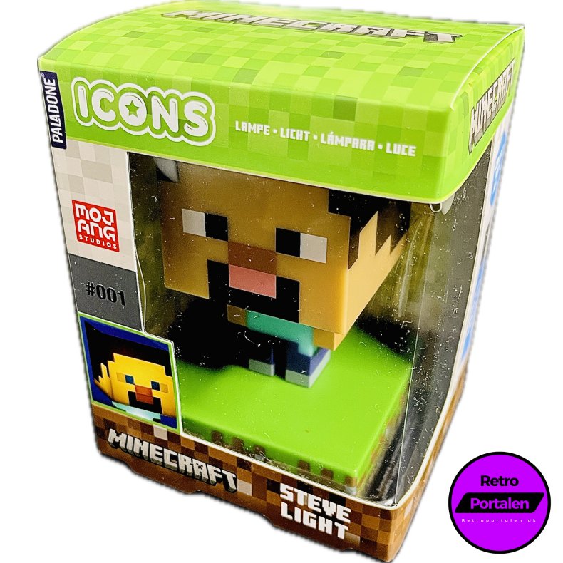 Minecraft Steve Icon Light (NY) (5055964742287)