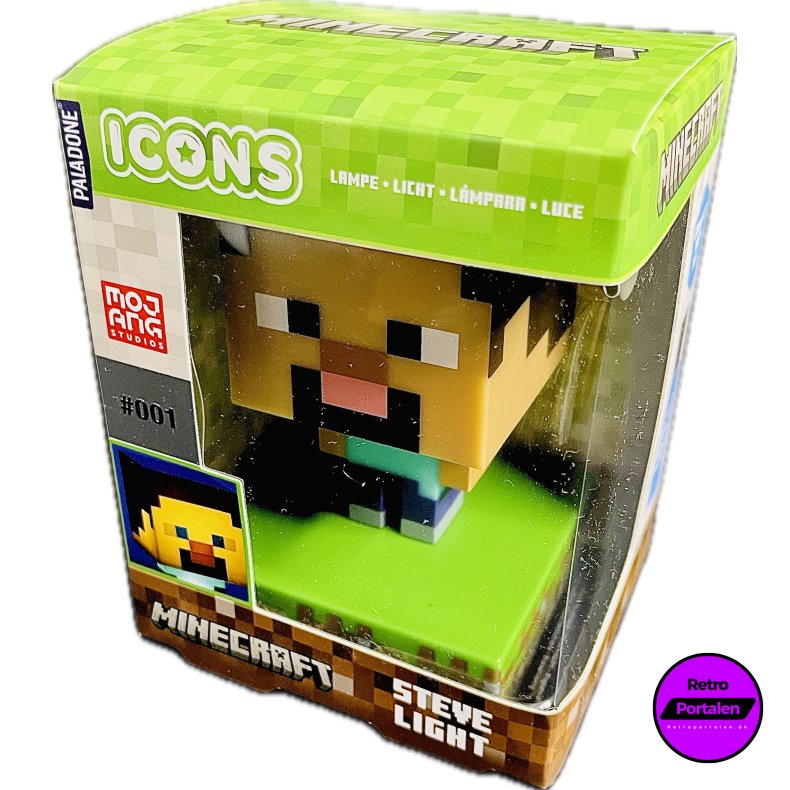 Minecraft Steve Icon Light (NY) (5055964742287)