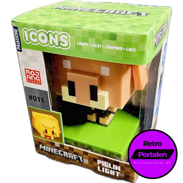 Minecraft Piglin Icon Light (NY) (5056577754018)