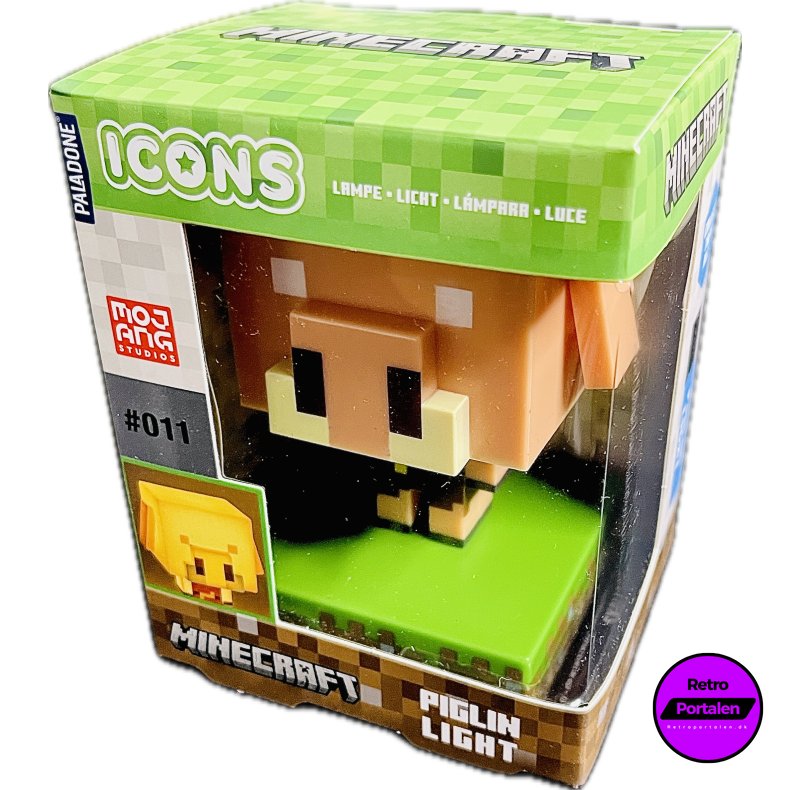 Minecraft Piglin Icon Light (NY) (5056577754018)