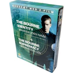 The Bourne Identity + The Bourne Supremacy (Boksst Med 2 Film) (DVD)