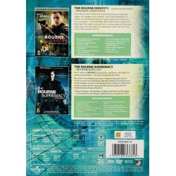 The Bourne Identity + The Bourne Supremacy (Boksst Med 2 Film) (DVD)