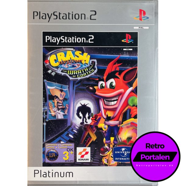 Crash Bandicoot The Wrath Of Cortex (Platinum) (PS2)