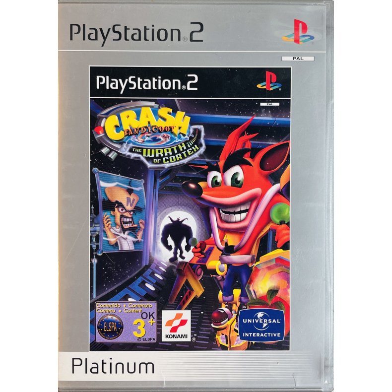 Crash Bandicoot The Wrath Of Cortex (Platinum) (PS2)
